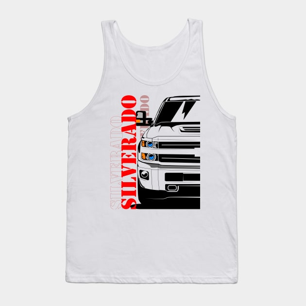 Silverado 2018 Tank Top by SquareFritz